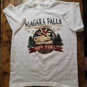 Vintage Niagara Falls New York Falls Boat Tour T-Shirt Medium